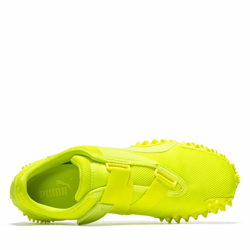 Women's Puma Mostro Ecstasy - Electric Lime Puma trainer style images