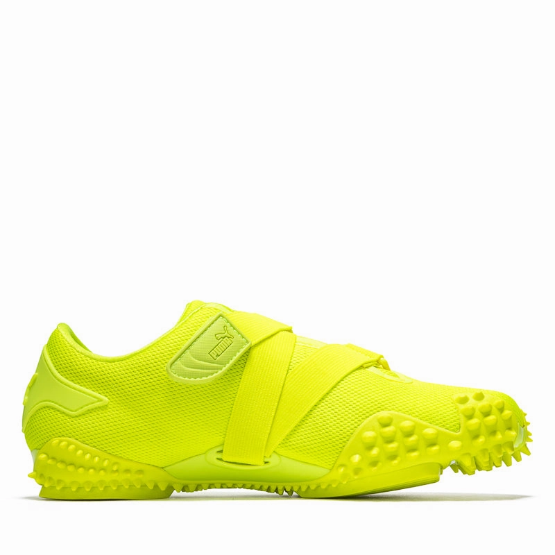 Women's Puma Mostro Ecstasy - Electric Lime Puma trainer style images