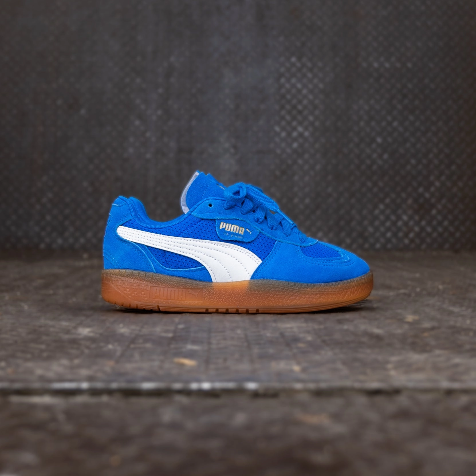 Women's Puma Palermo Moda Vintage (Hyperlink Blue/Gum) Puma trendy footwear styles