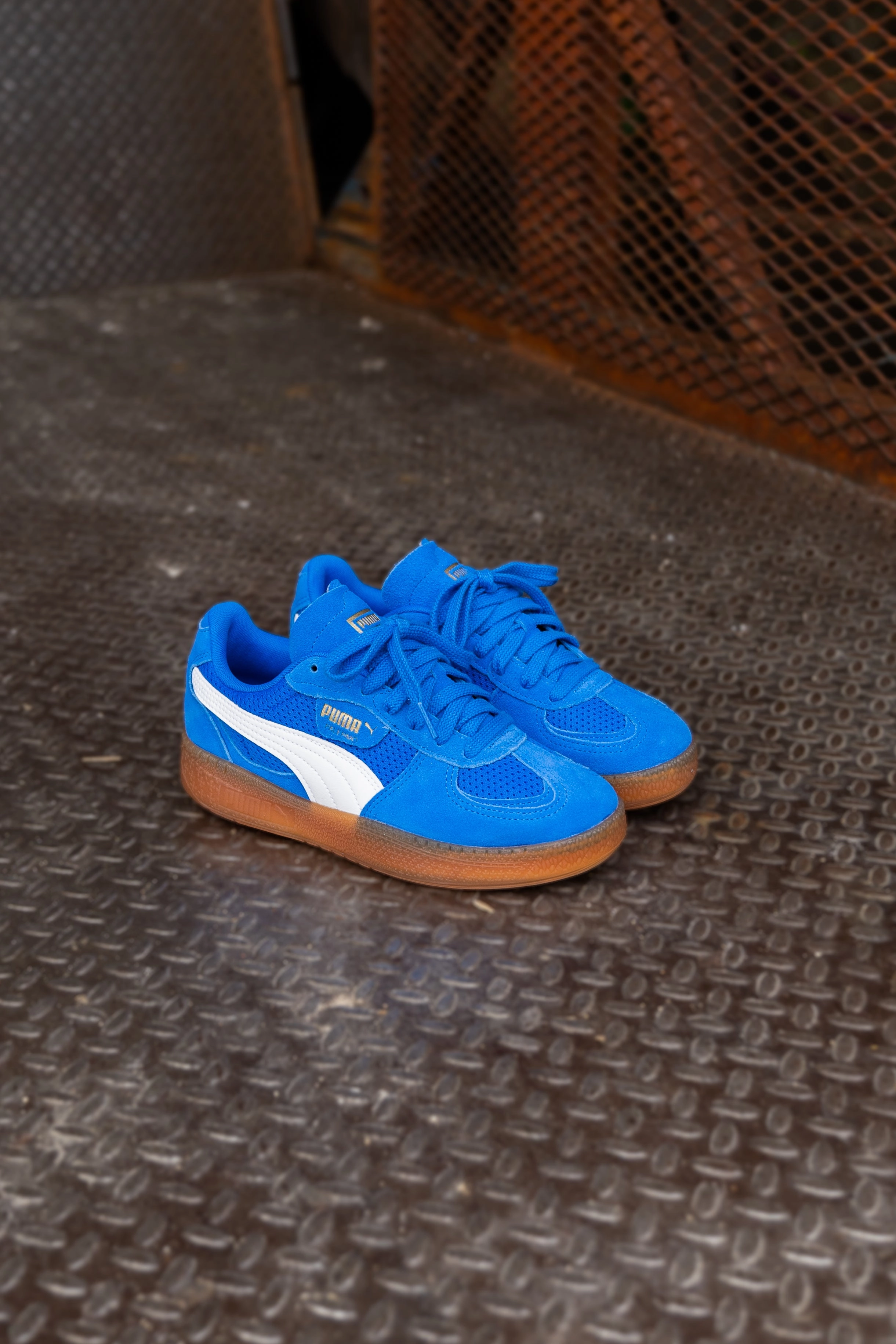 Women's Puma Palermo Moda Vintage (Hyperlink Blue/Gum) Puma athletic shoe visuals