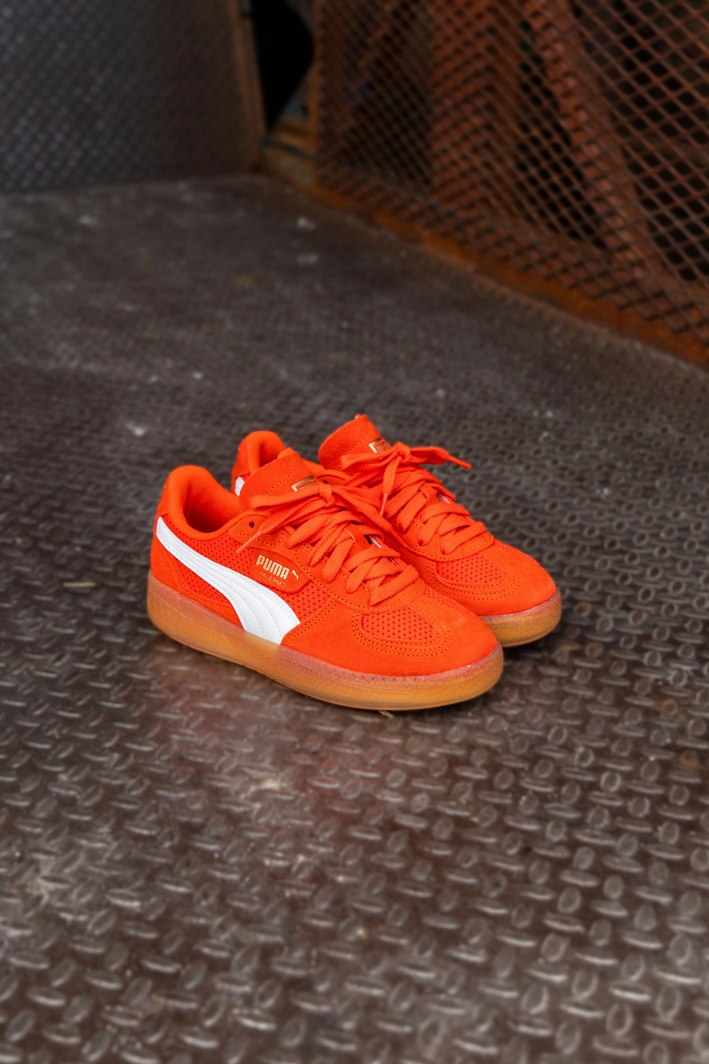 Women's Puma Palermo Moda Vintage (Redmazing/Gum) Puma athletic shoe visuals