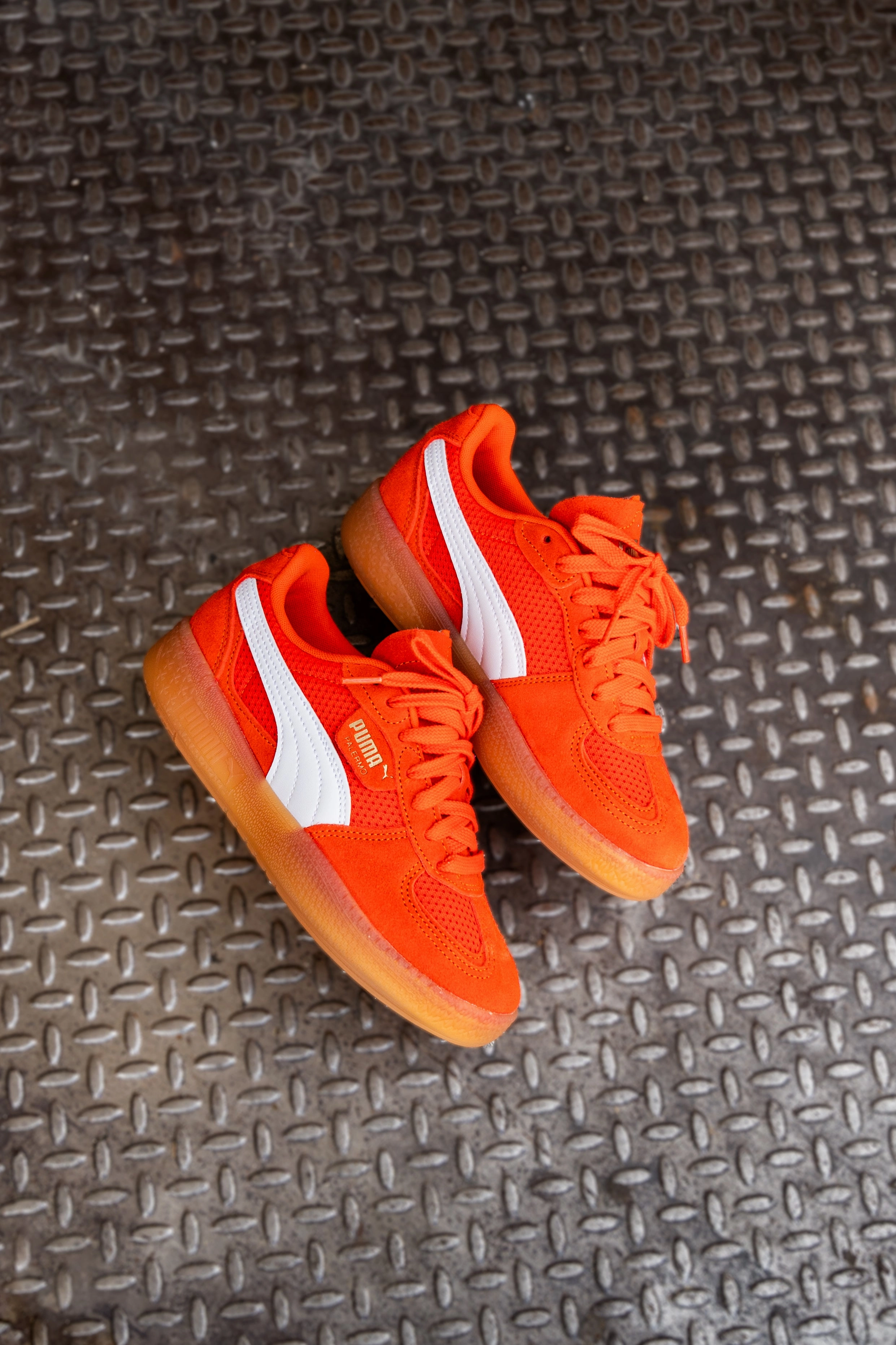 Women's Puma Palermo Moda Vintage (Redmazing/Gum) Puma athletic shoe visuals