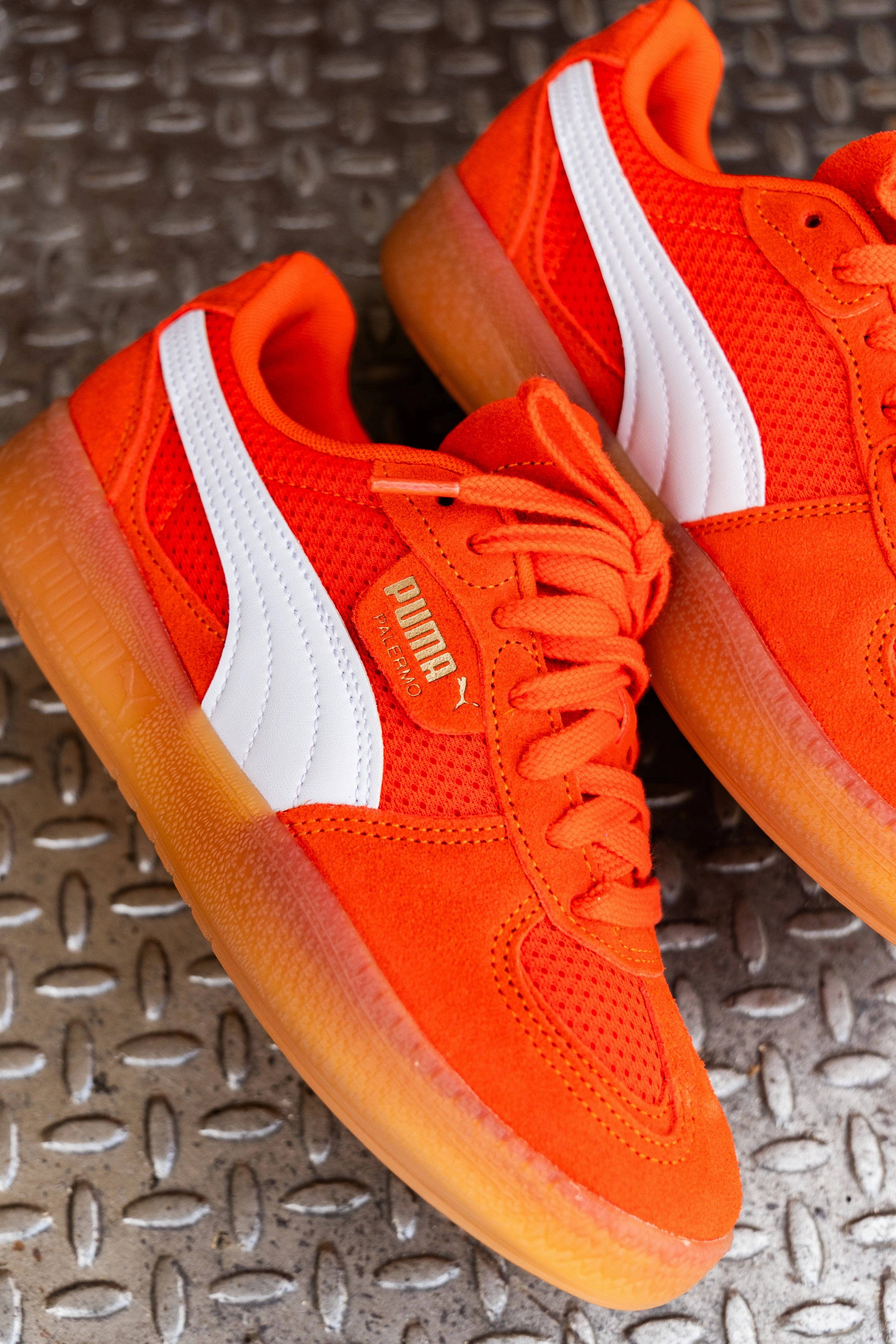 Women's Puma Palermo Moda Vintage (Redmazing/Gum) Puma athletic shoe visuals