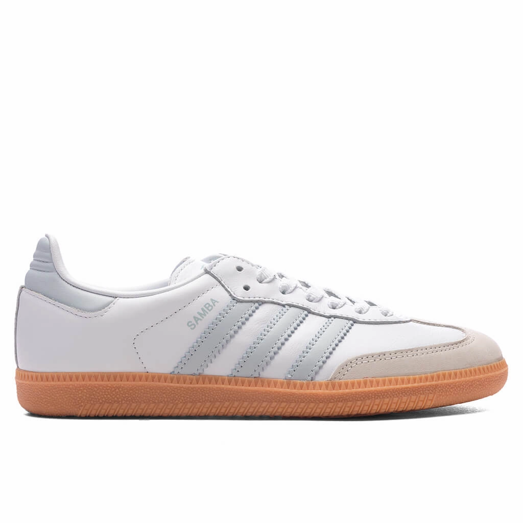 Women's Samba OG - Cloud White/Halo Blue/Off-White Classic Adidas sneakers with timeless style