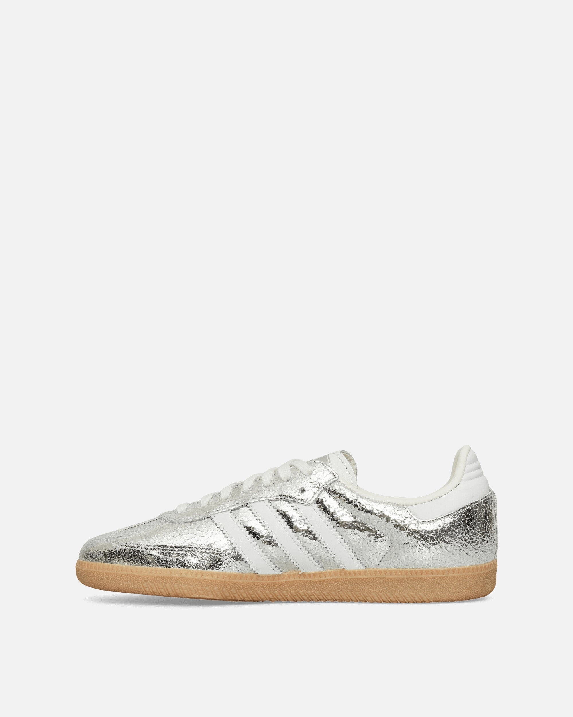 Women's Samba OG Sneakers Silver Metallic / Cloud White Comfort Sneakers