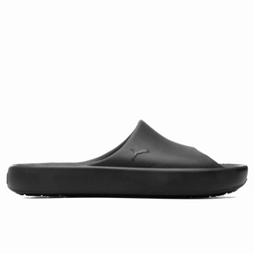 Women's Shibui Cat - Black Puma shoes with suede and modern shape