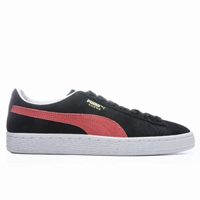 Women's Suede Classic XXI - Black Puma shoes with suede and modern shape