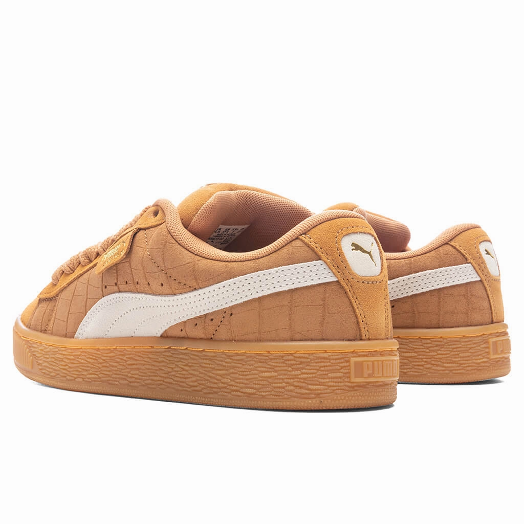 Women's Suede XL Elevated - Khaki Puma Suede Street Sneakers