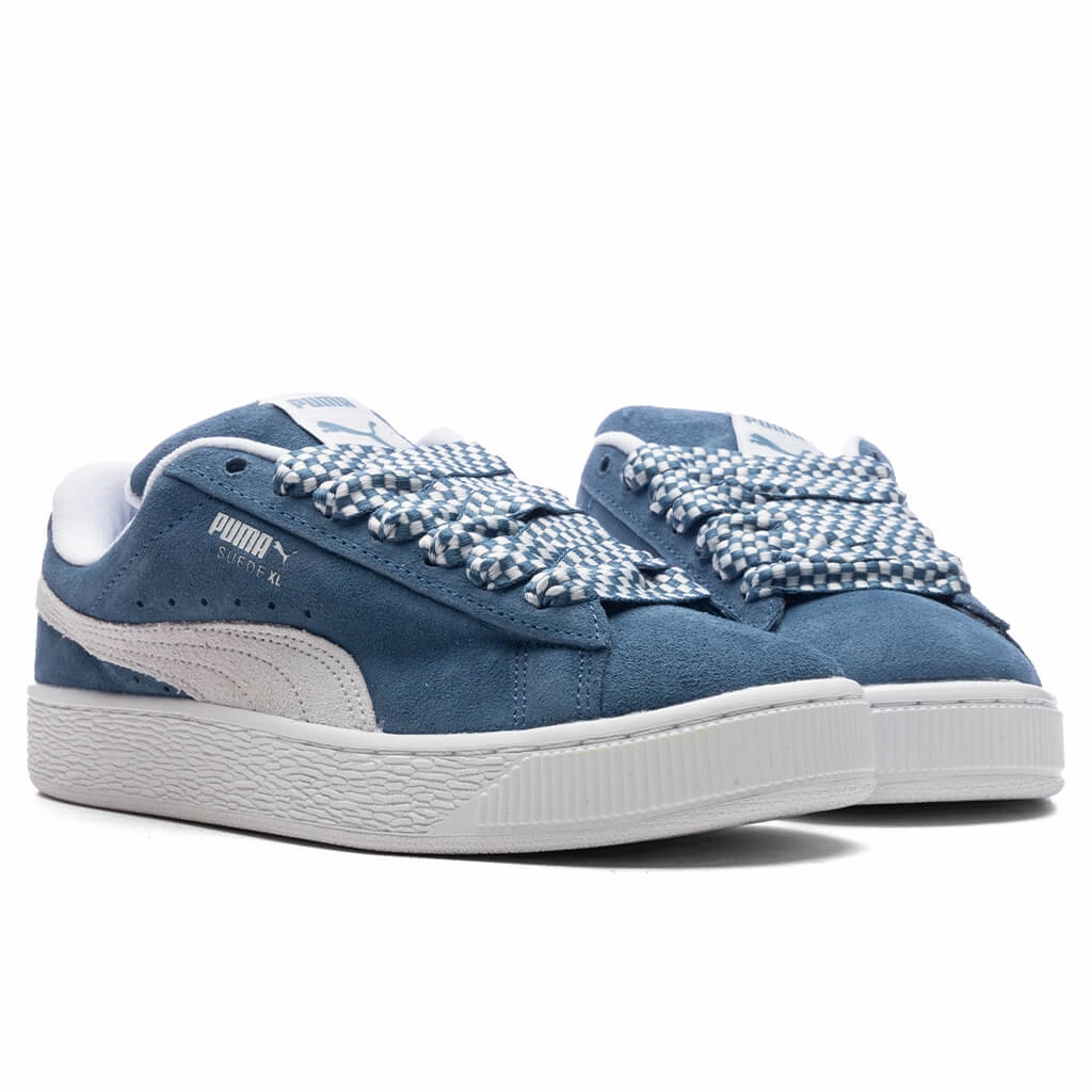 Women's Suede XL Lace - Blue Puma Everyday Style Shoes