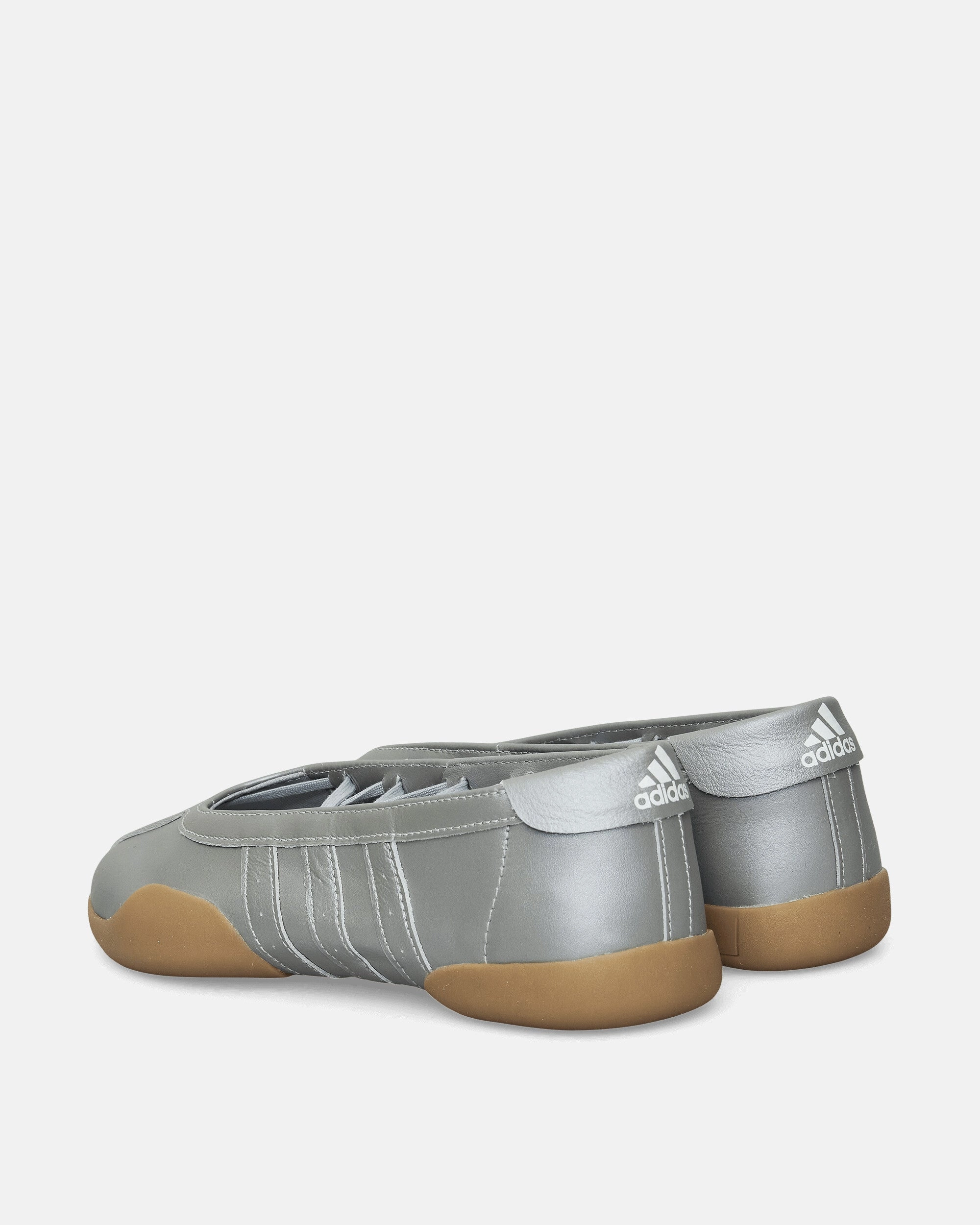 Women's Taekwondo Mei Shoes Silver Metallic Comfort Sneakers