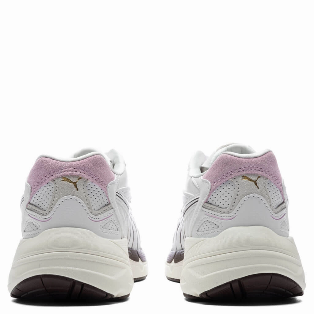 Women's Teveris Preppy - White Puma Suede Street Sneakers