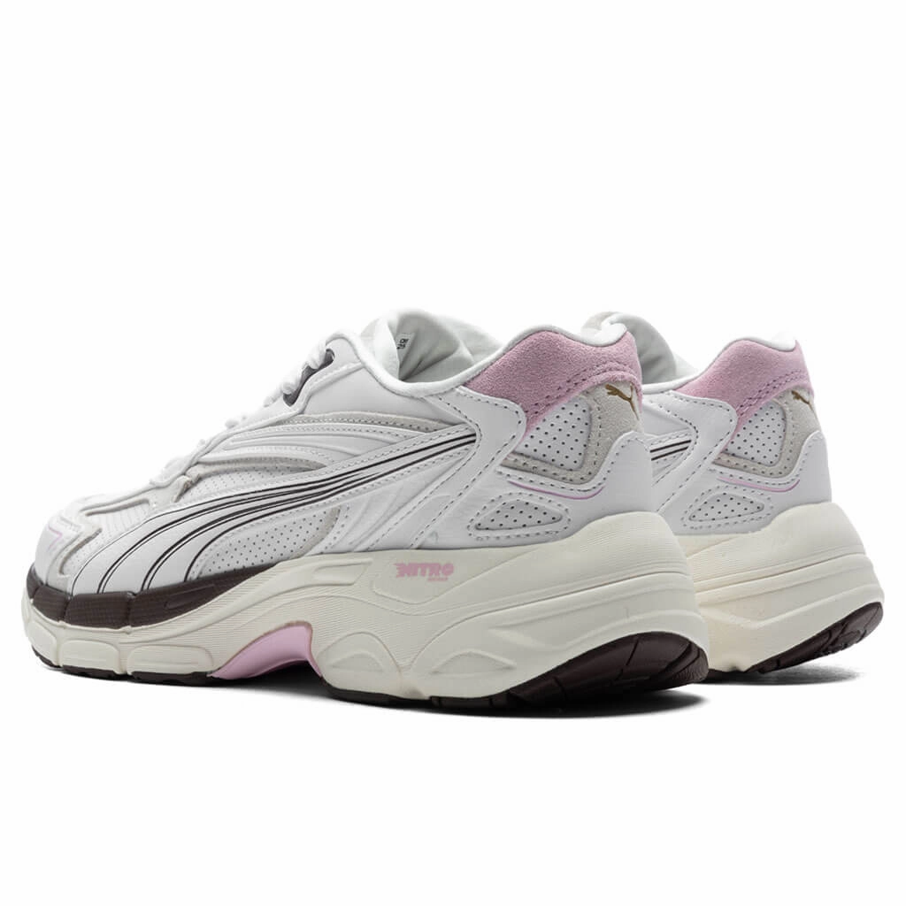 Women's Teveris Preppy - White Puma Suede Street Sneakers