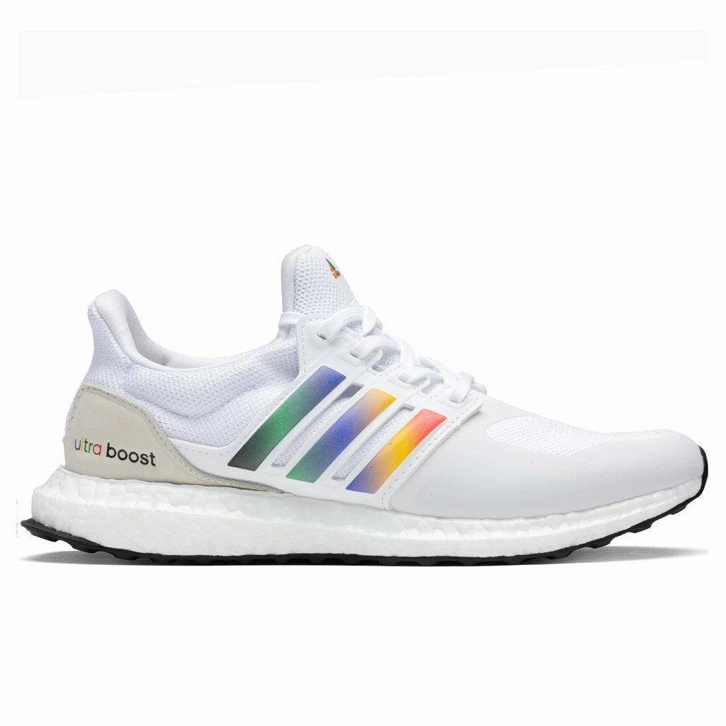 Women's Ultraboost DNA - Cloud White/Red Classic Adidas sneakers with timeless style