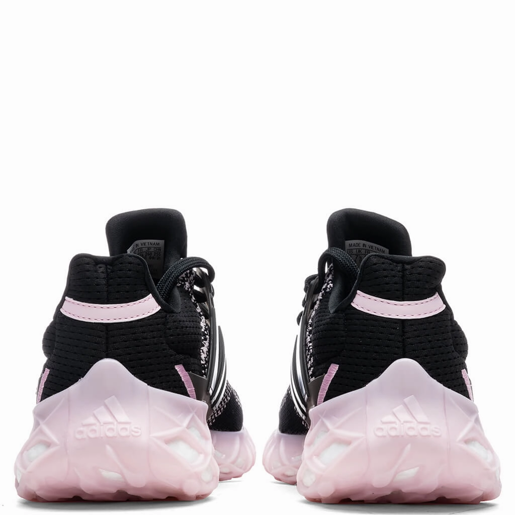 Women's Ultraboost Web DNA - Core Black/Clear Pink Adidas Classic Street Sneakers