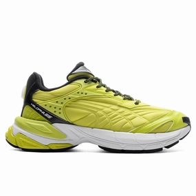 Women's Velophasis B.T.W. - Yellow Puma shoes with suede and modern shape