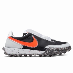 Women's Waffle Racer Crater - Summit White/Hyper Crimson Nike trainers with responsive foam