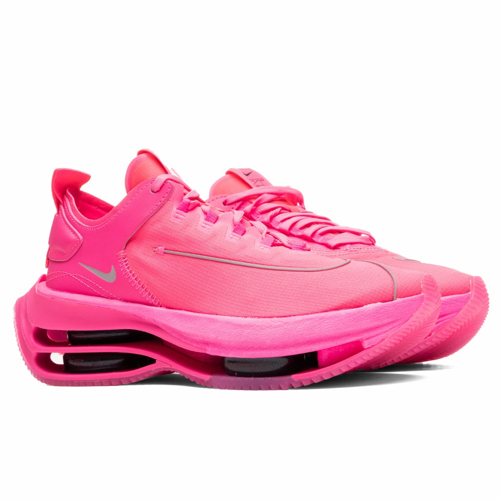 Women's Zoom Double Stacked - Pink Blast/Black Nike Foam Comfort Trainers