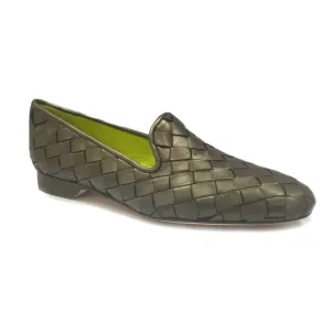Women's Alyssa Woven Loafer In Coffee True Glove