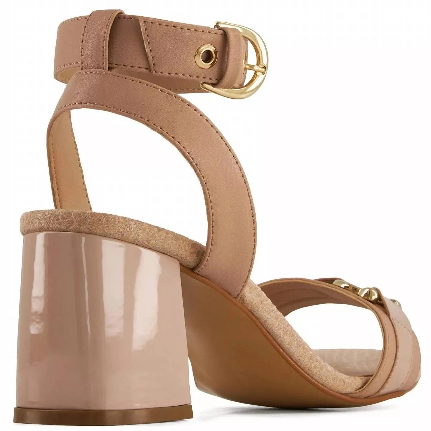 Women's Ankle Closure Sandals In Beige