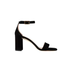 Women's Ankle-Wrap Heels In Black