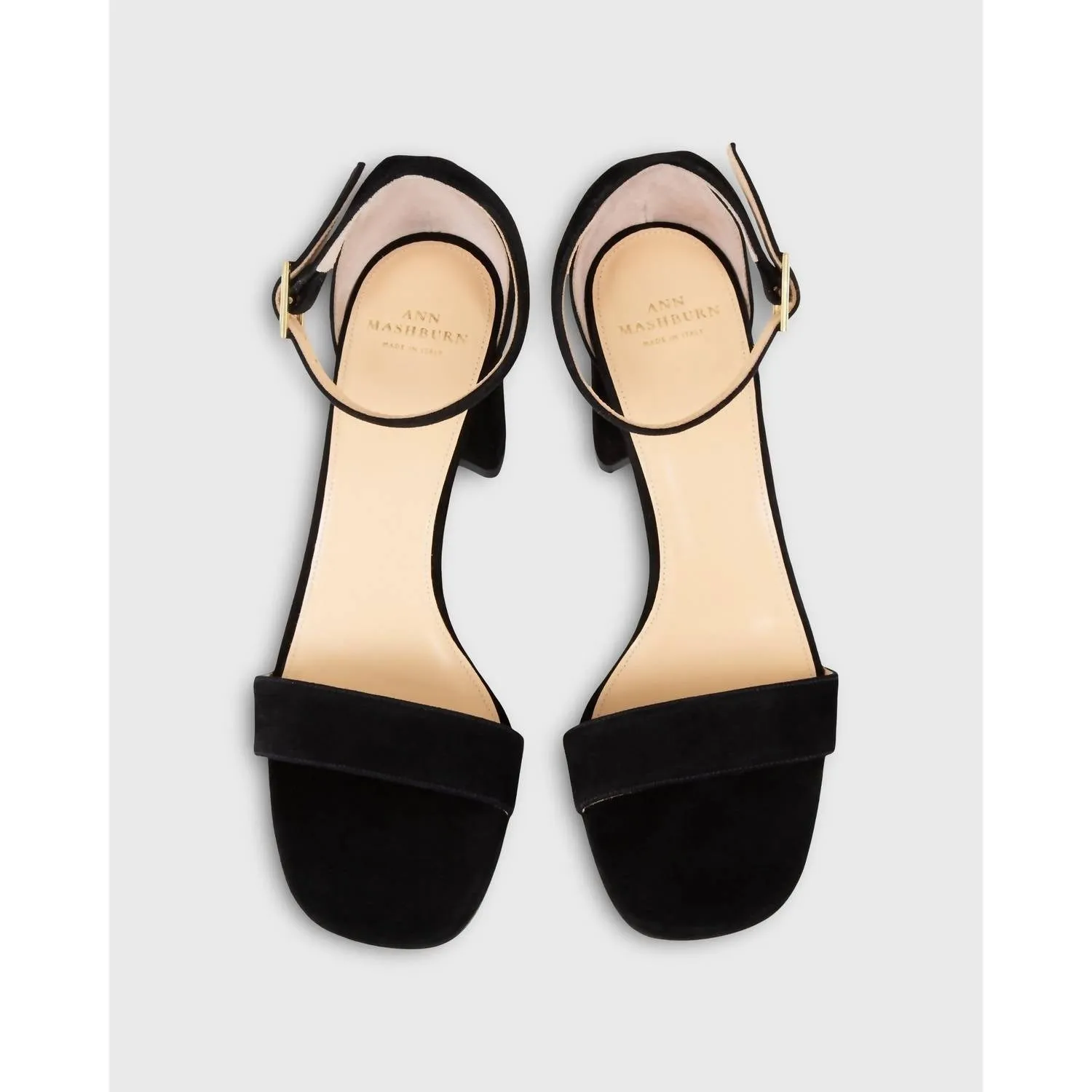 Women's Ankle-Wrap Heels In Black