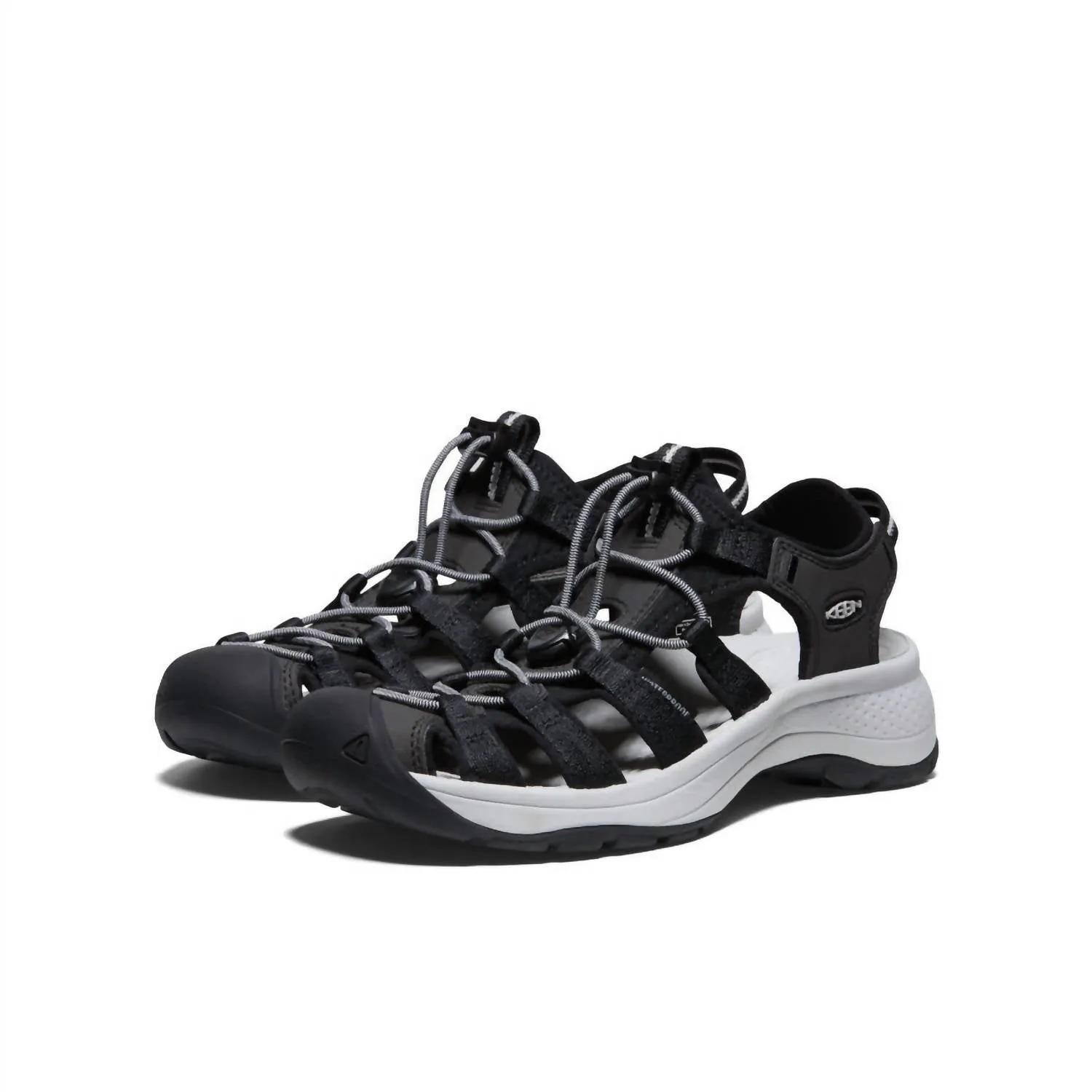Women's Astoria West Sandal In Black/grey