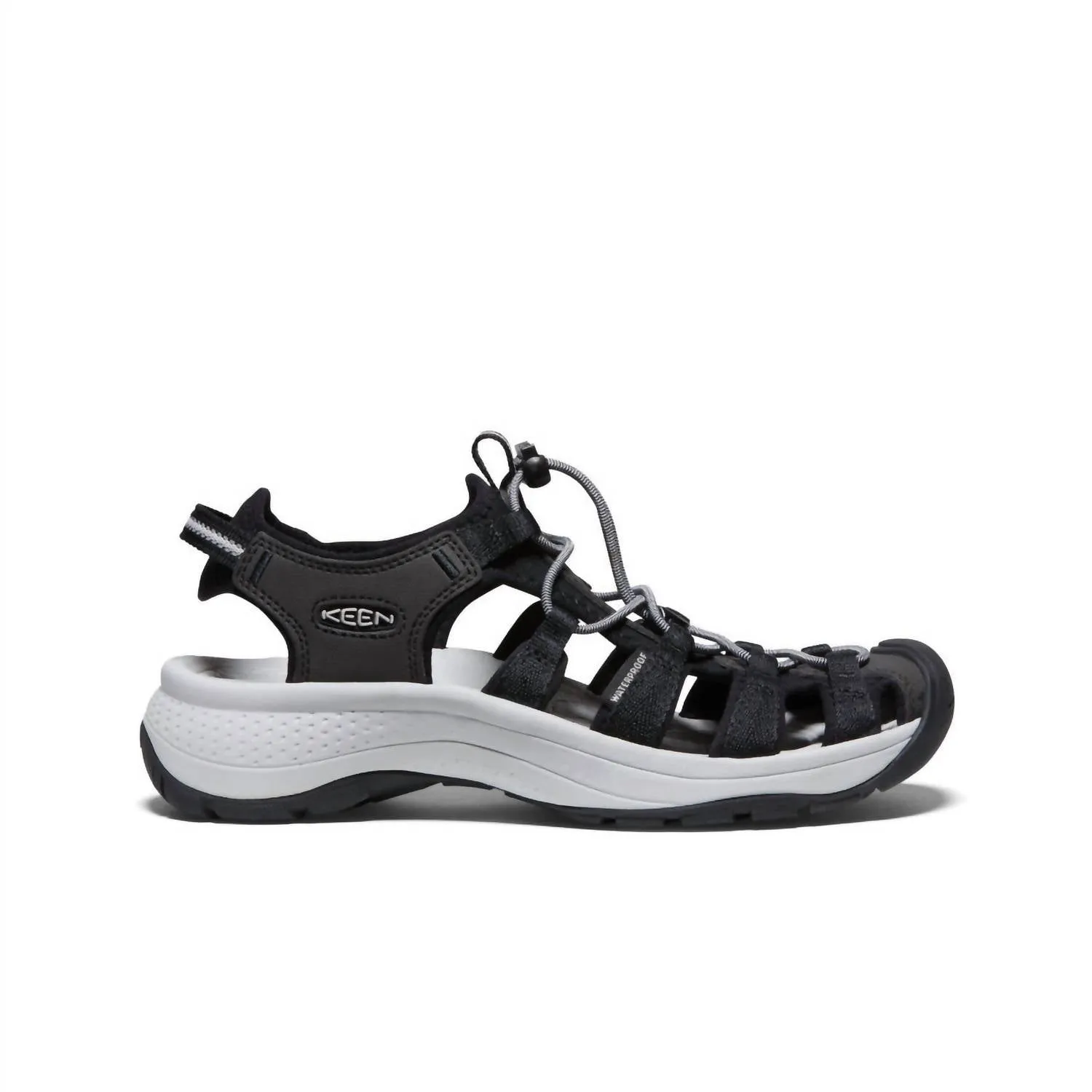 Women's Astoria West Sandal In Black/grey