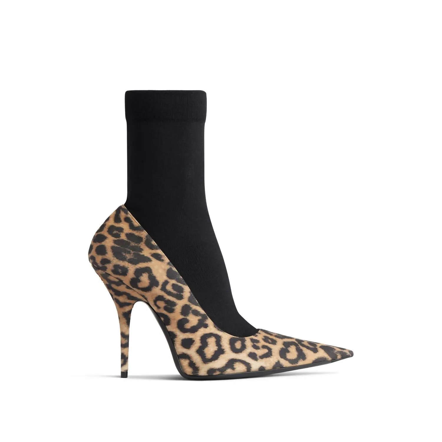 Women's Avenue Sock 110Mm Pump In Leopard/ Black