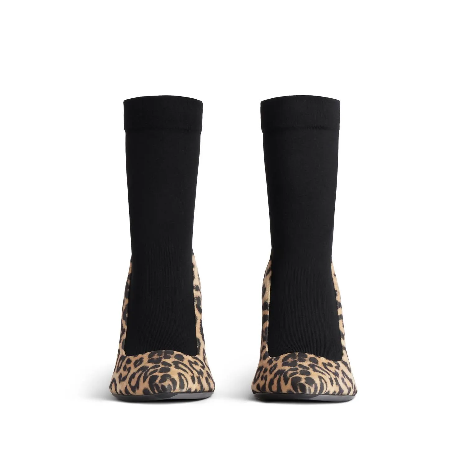 Women's Avenue Sock 110Mm Pump In Leopard/ Black
