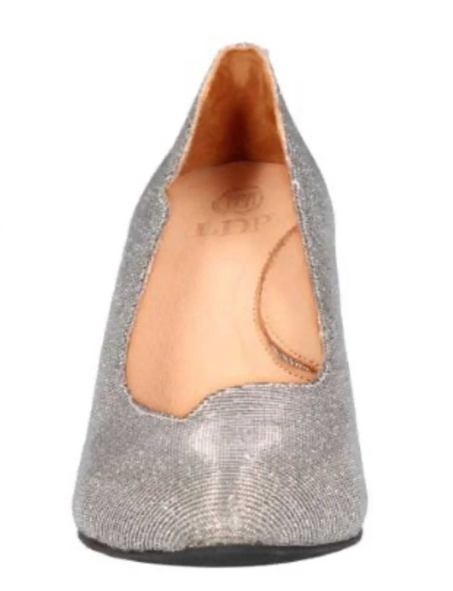 Women's Bamelle Pump Shoe In Pewter Glitter