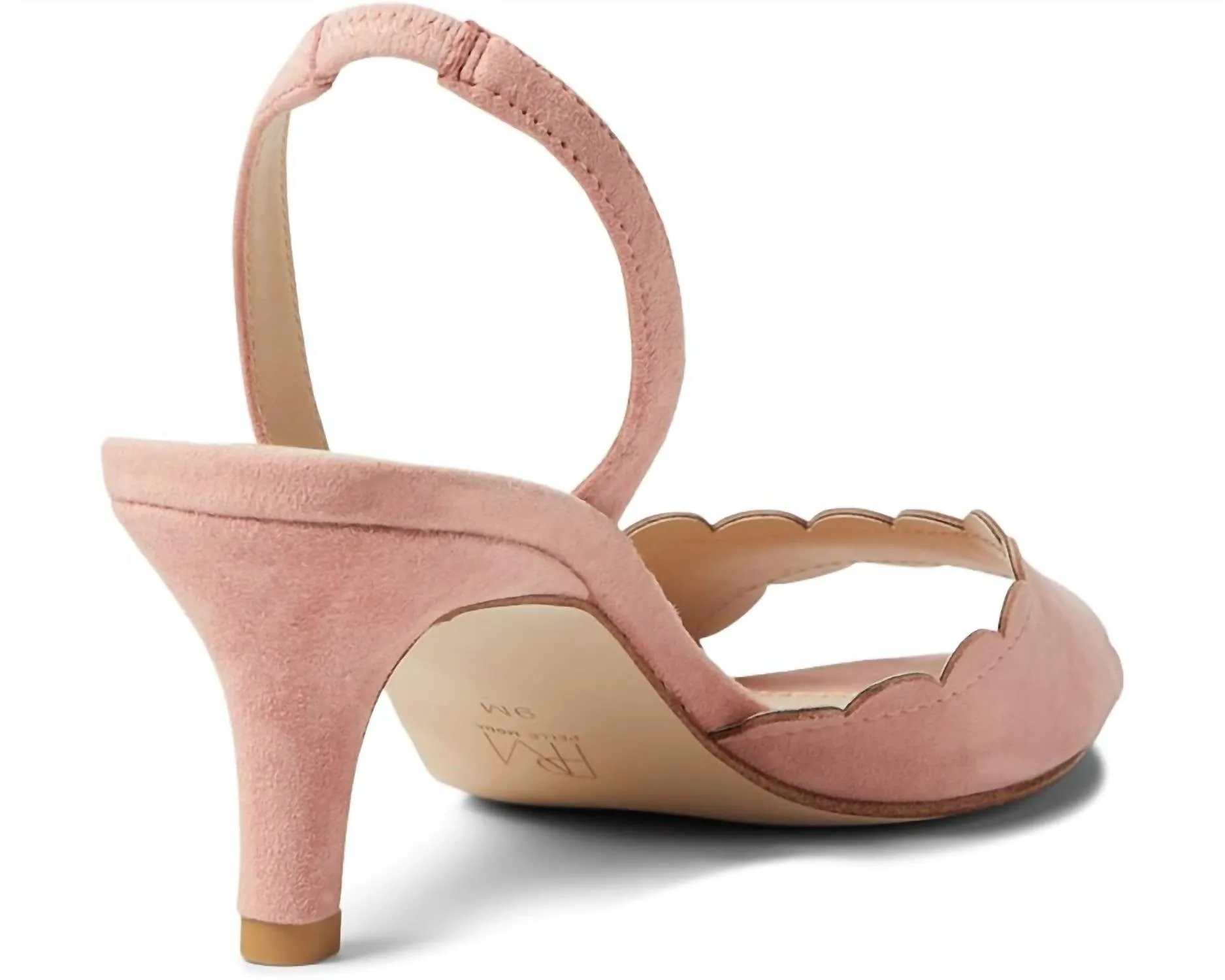 Women's Benet Suede Heels In Peony Kid Suede