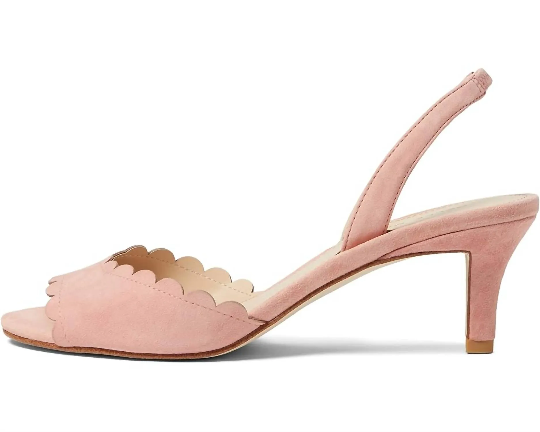 Women's Benet Suede Heels In Peony Kid Suede