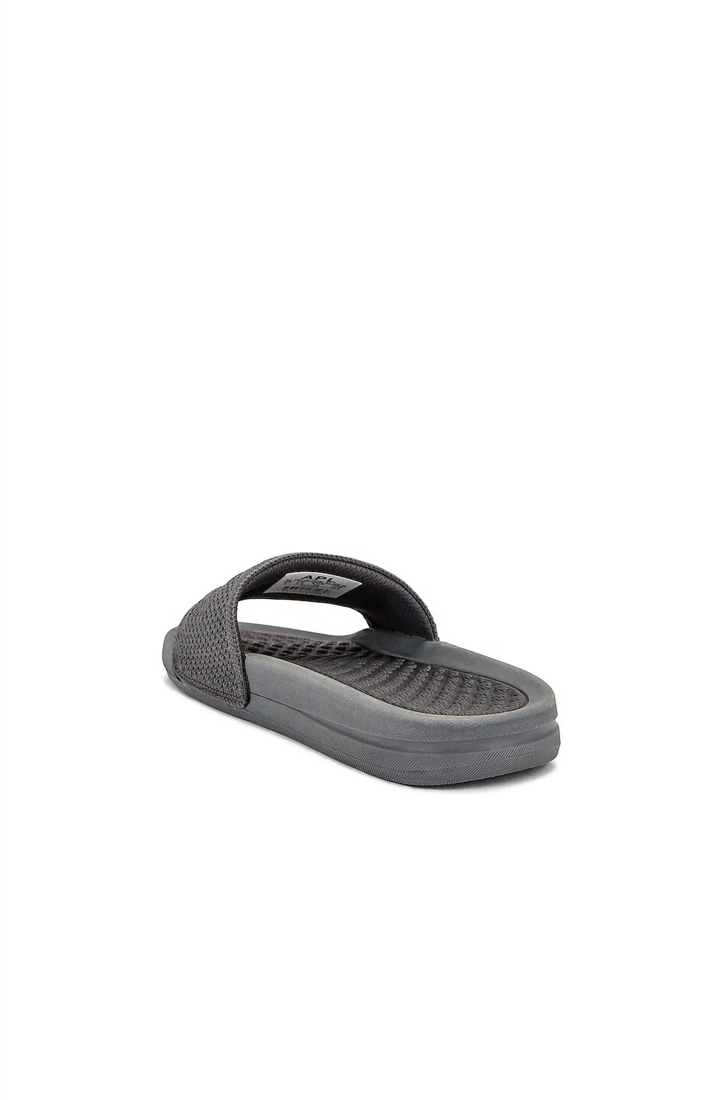 Women's Big Logo Techloom Slide In Cosmic Grey