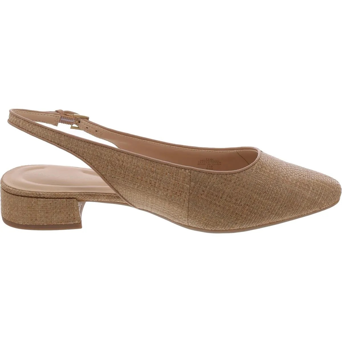 Womens Block heel Slip On Slingbacks
