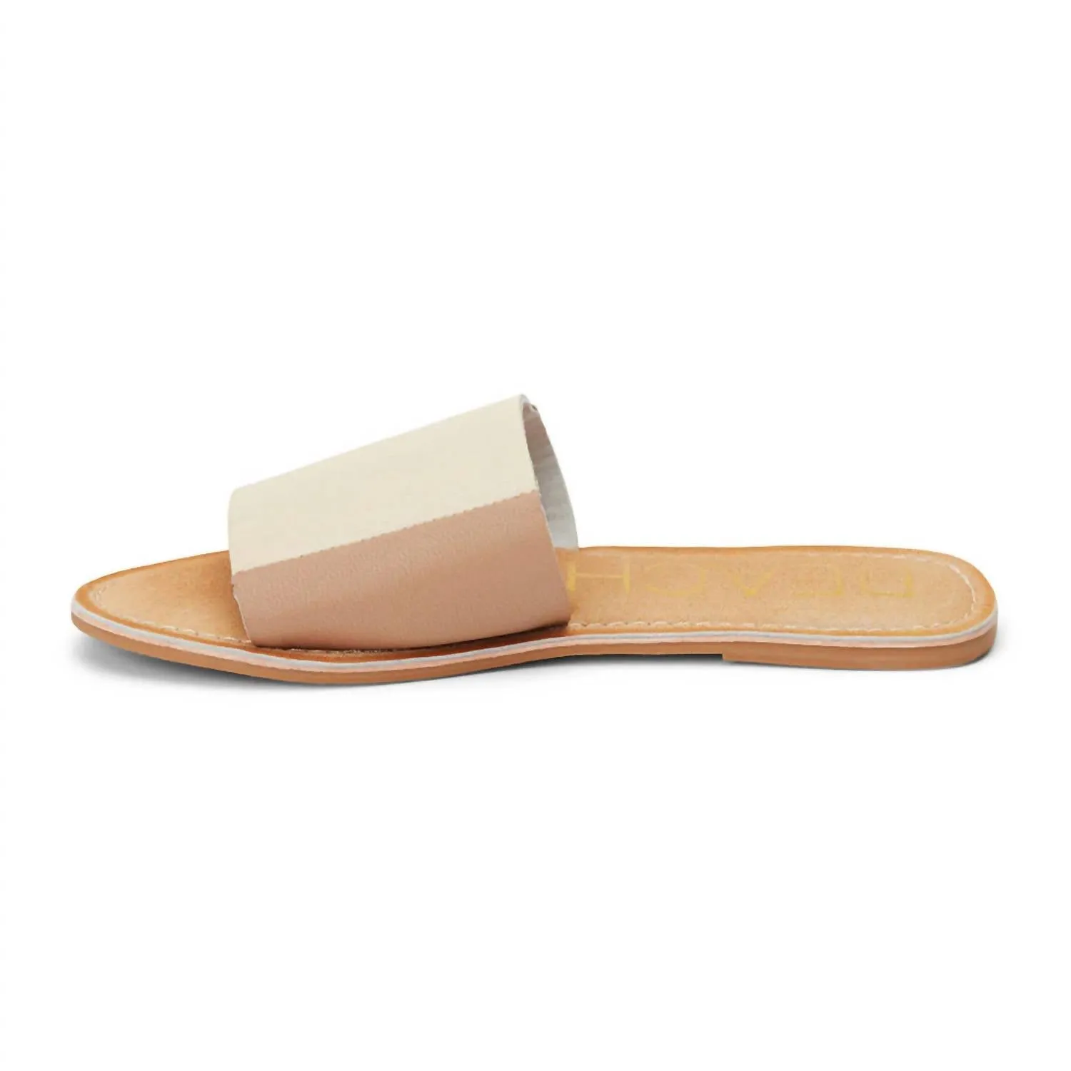 Women's Bonfire Slide Sandal In Ivory/taupe