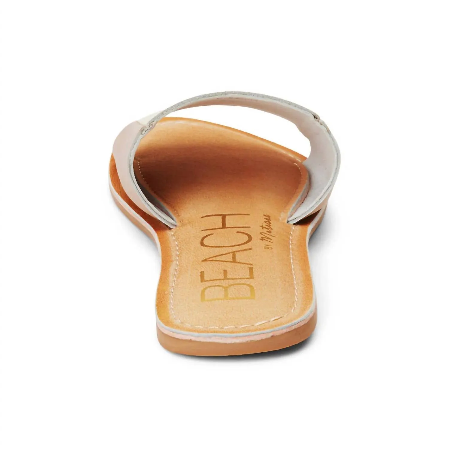 Women's Bonfire Slide Sandal In Ivory/taupe
