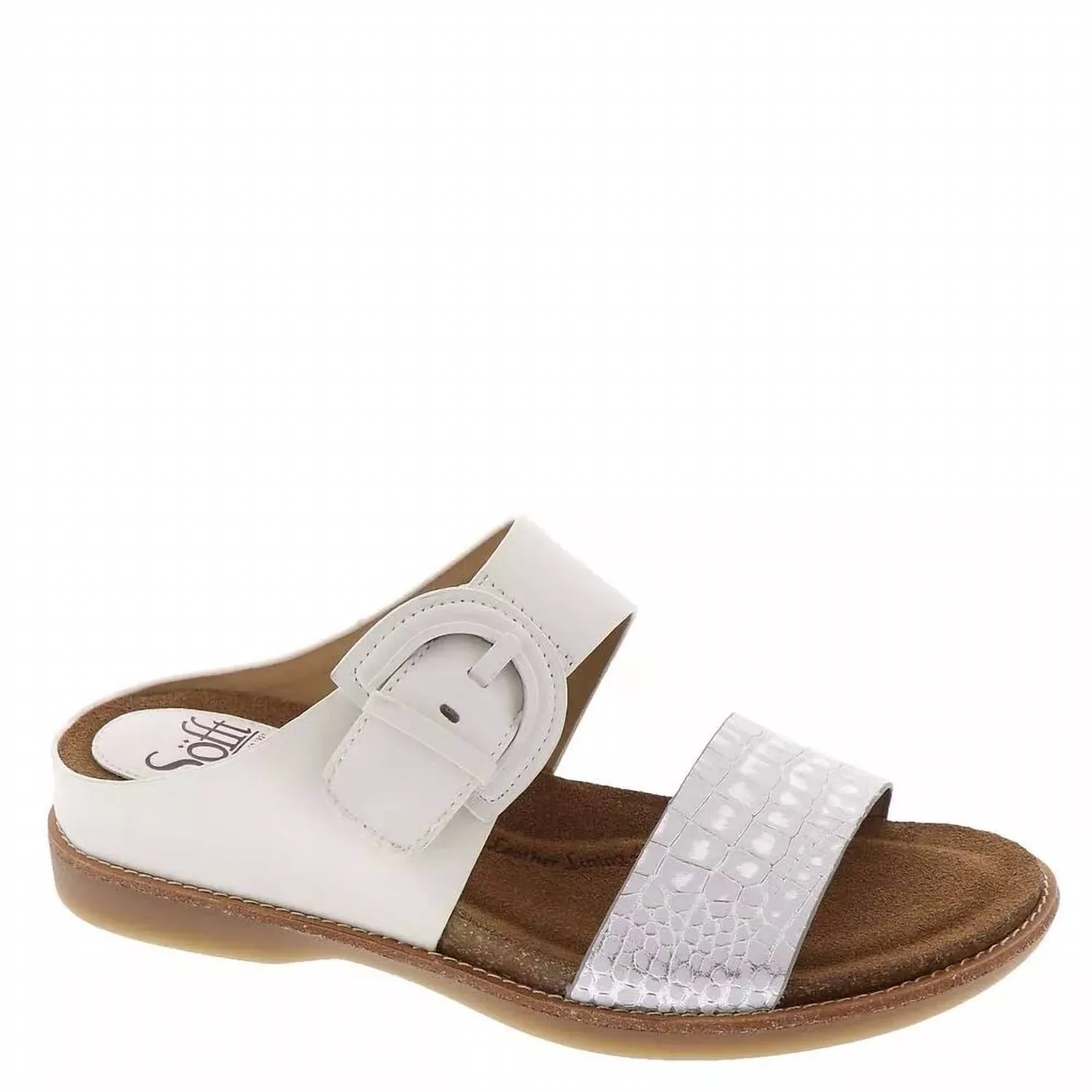 Women's Braye Sandal In White Silver