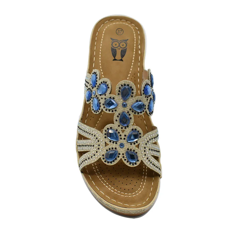 Womens Brooklyn Wedge Sandal