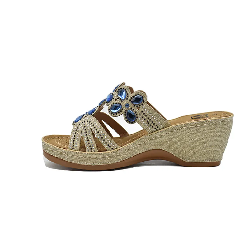 Womens Brooklyn Wedge Sandal
