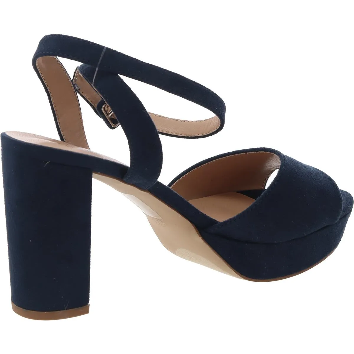 Womens Buckle Manmade Ankle Strap