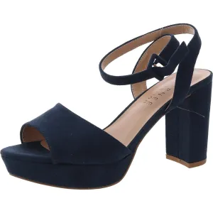 Womens Buckle Manmade Ankle Strap