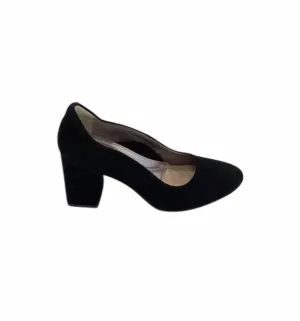 Women's Cera Pump In Black Suede