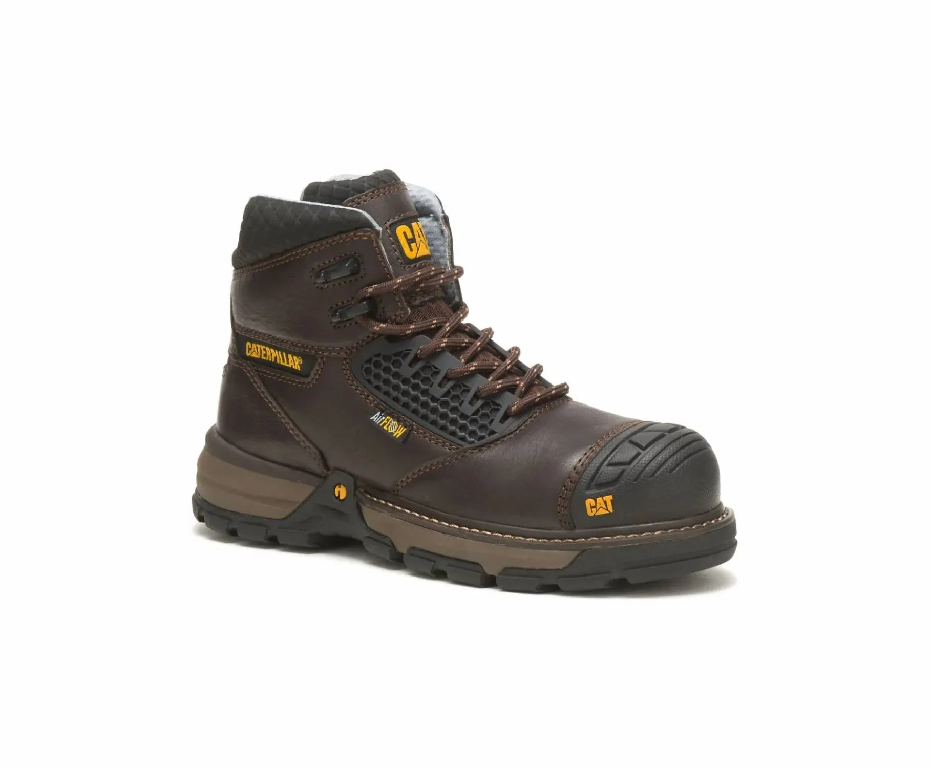 Women's Comp-Toe Excavator Superlite Cooling Cct Work Boot In Dark Brown