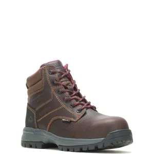 Women's Comp-Toe Piper Waterproof Work Boot In Brown