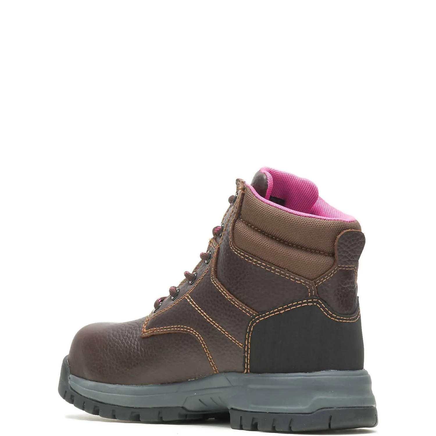 Women's Comp-Toe Piper Waterproof Work Boot In Brown