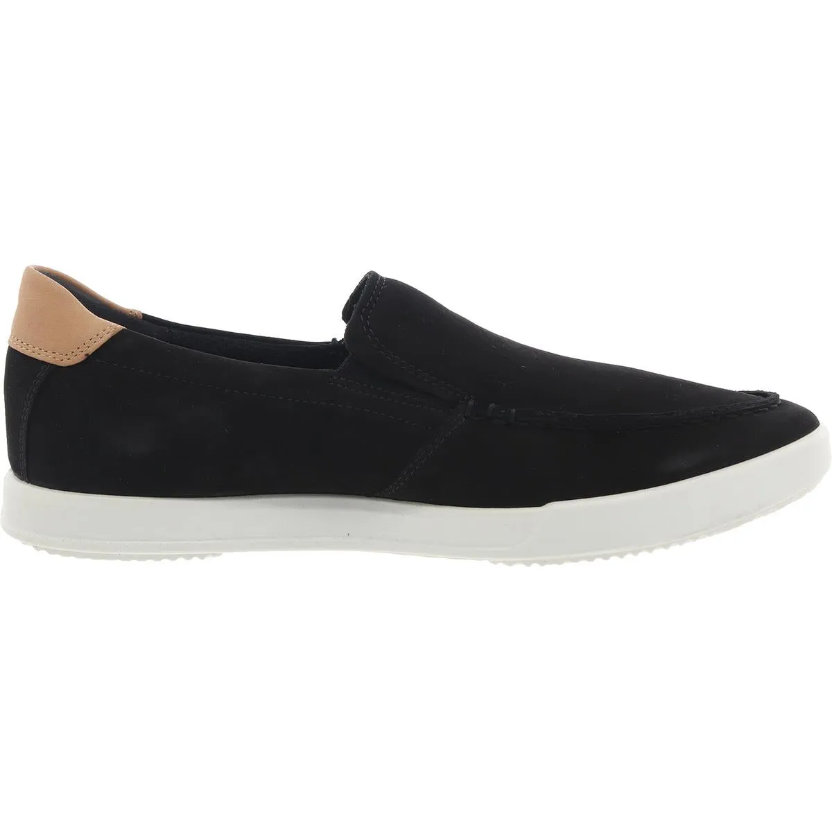 Womens Cushioned Footbed Leather Loafers
