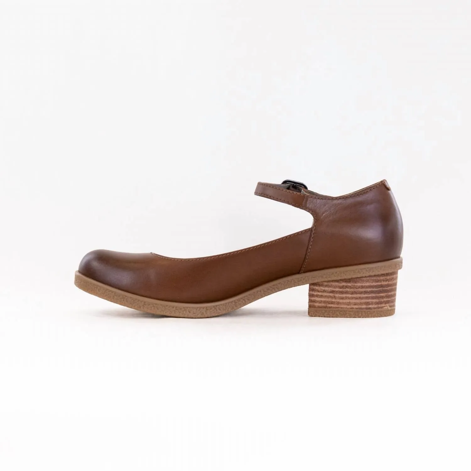 Women's Deena Mary Jane Shoes In Tan Waterproof Burnished