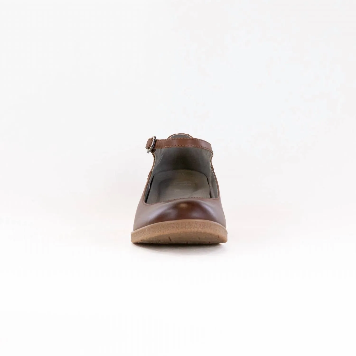 Women's Deena Mary Jane Shoes In Tan Waterproof Burnished