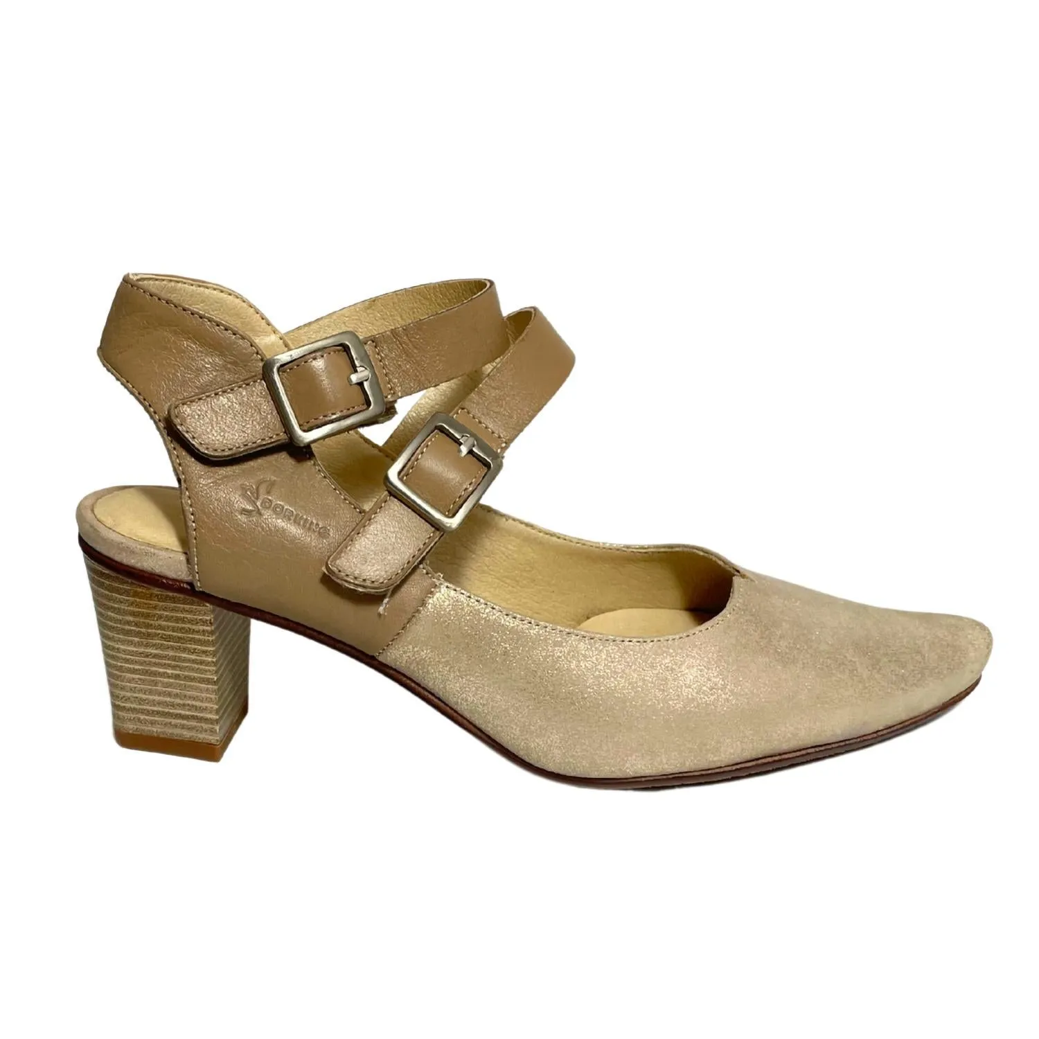 Women's Delta Pump Heels In Marley Sugar Oxido