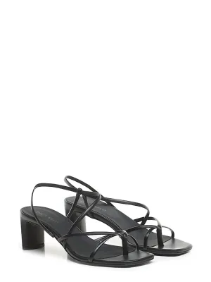 Women's Doha Heeled Sandal In Nero